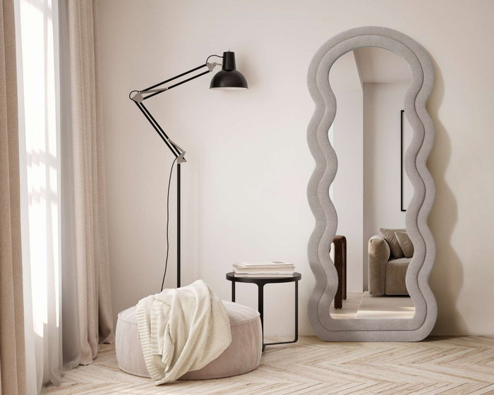 Hanah Home Espejo Mia Beige